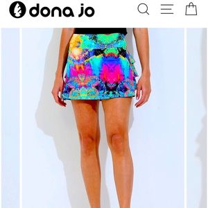 Dona Jo Small Shakira skirt/ short 13.5” (Surreal)